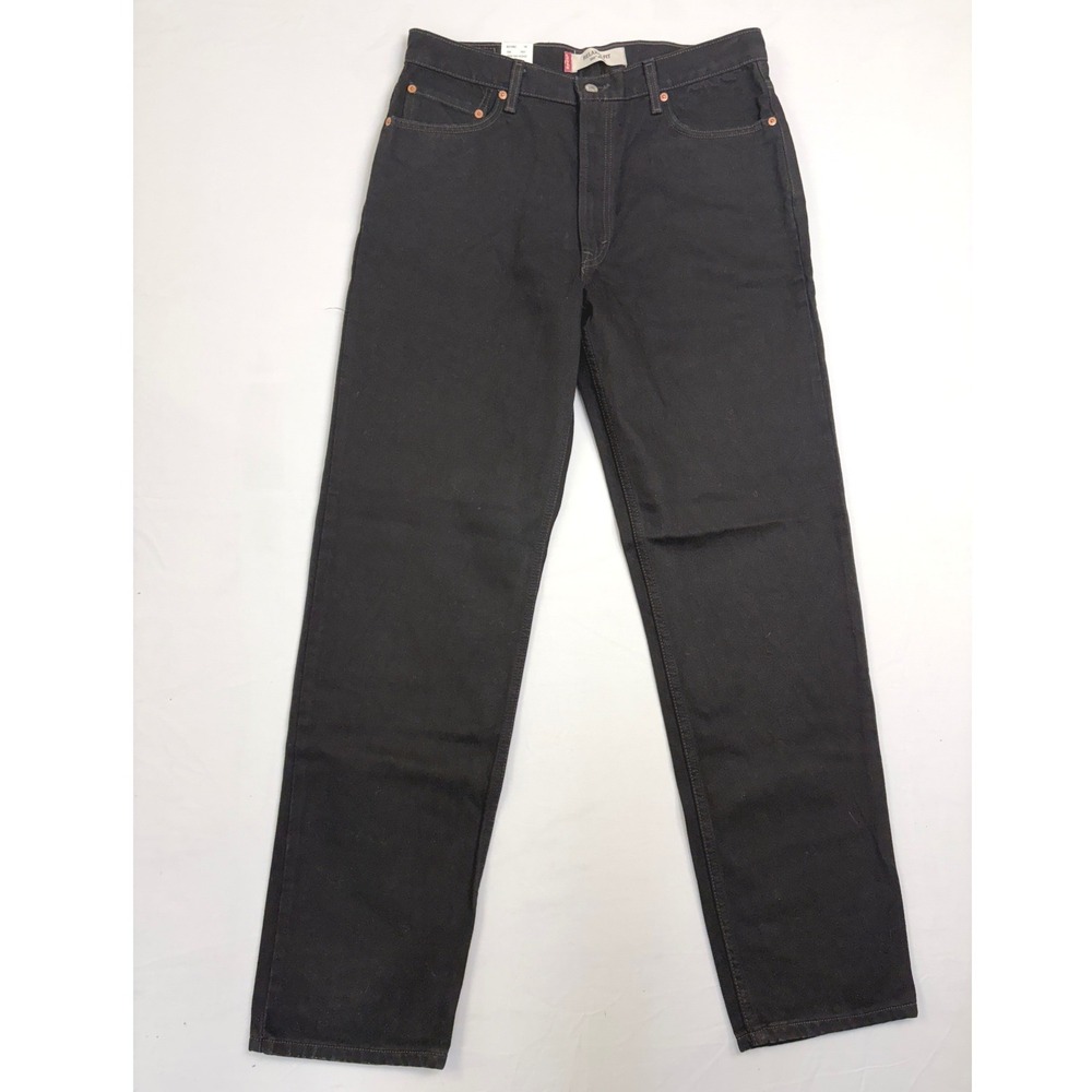 NWT Vintage 2003 Y2K Levis 550 Relaxed Fit Mens Jeans‎ Black Denim 36x34
